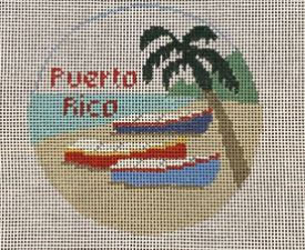 click here to view larger image of Puerto Rico (hand painted canvases)
