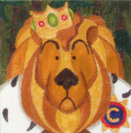 click here to view larger image of Wizard of Oz - The Lion (hand painted canvases)