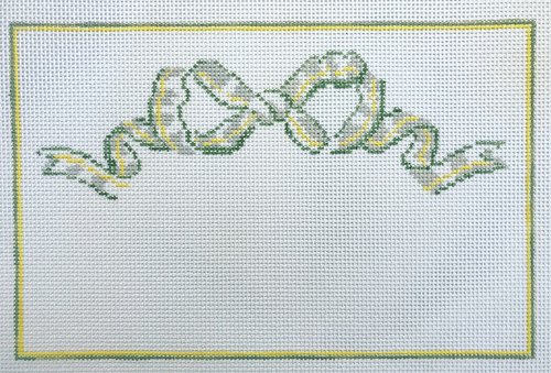 click here to view larger image of Chintz Bow (hand painted canvases)