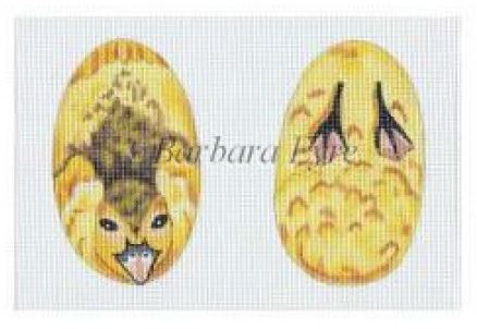 click here to view larger image of Duckling Scissor Case (hand painted canvases)