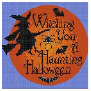 click here to view larger image of Witching You (hand painted canvases)