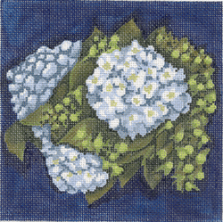 click here to view larger image of Blue Hydrangias  (hand painted canvases)