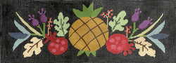 click here to view larger image of Pomegranates and Pineapple (hand painted canvases)