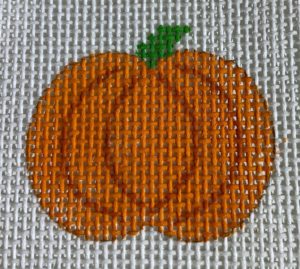 click here to view larger image of Mini - Pumpkin (hand painted canvases)