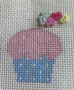 click here to view larger image of Mini - Baby Cupcake (hand painted canvases)
