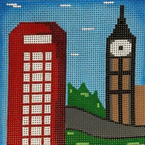 click here to view larger image of London (hand painted canvases)