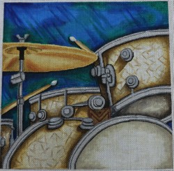 click here to view larger image of Percussion (hand painted canvases)