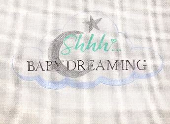 click here to view larger image of Baby Dreaming (hand painted canvases)
