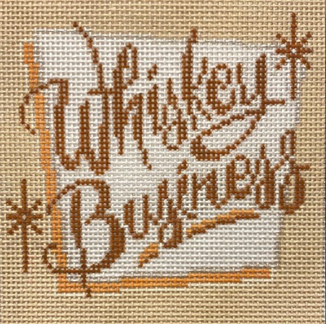 click here to view larger image of Whiskey Business (hand painted canvases)