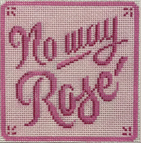 click here to view larger image of No Way Rose' (hand painted canvases)