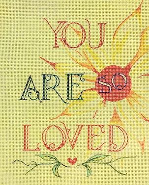 click here to view larger image of You Are So Loved - 18 (hand painted canvases)