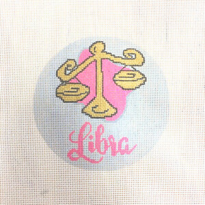 click here to view larger image of Libra (hand painted canvases)