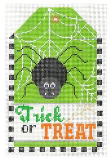 click here to view larger image of Trick or Treat Spider (hand painted canvases)