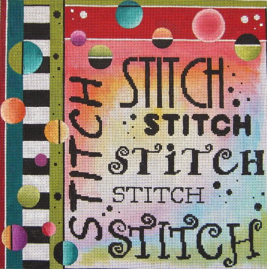 click here to view larger image of Stitch (10x10) (hand painted canvases)