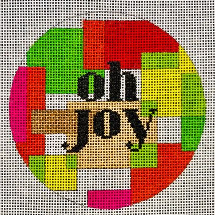 click here to view larger image of Oh Joy (hand painted canvases)