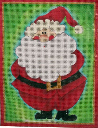 click here to view larger image of Jolly Ole Elf (hand painted canvases)