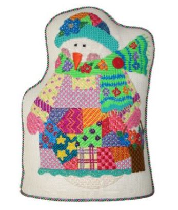 click here to view larger image of Patchwork Snowlady Stitch Guide (books)