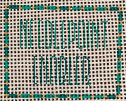 click here to view larger image of Needlepoint Enabler (hand painted canvases)