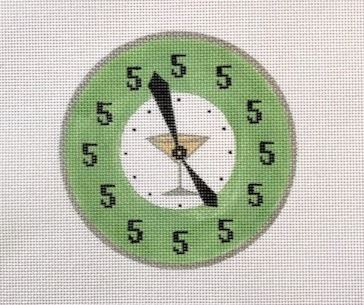 click here to view larger image of Its Five O'Clock (hand painted canvases)