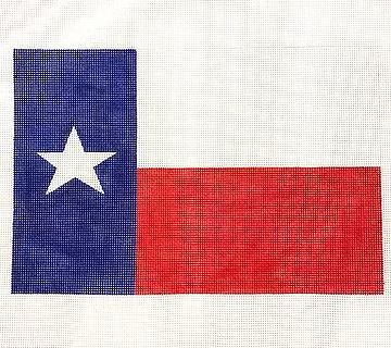 click here to view larger image of Texas Flag (hand painted canvases)