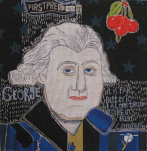 click here to view larger image of George Washington (hand painted canvases)