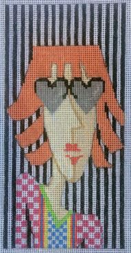 click here to view larger image of New Eye Glasses (hand painted canvases)