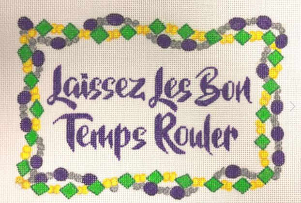 click here to view larger image of Laissez Les Bon Temps Rouler (hand painted canvases)