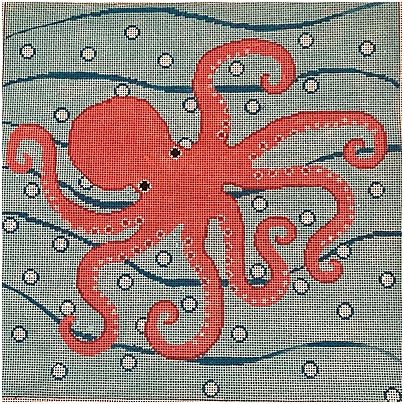 click here to view larger image of Octopus (hand painted canvases)