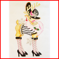 click here to view larger image of Reindeer - RR-01 (hand painted canvases)