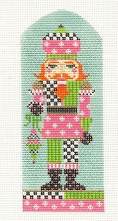 click here to view larger image of Polka Dot Prince Nutcracker (hand painted canvases)