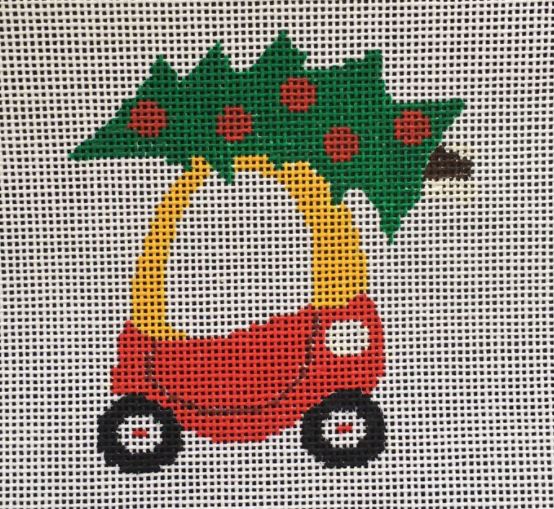 click here to view larger image of Little Tykes Christmas Car (hand painted canvases)