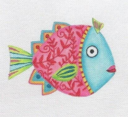 click here to view larger image of Sassy Fish (hand painted canvases)