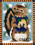 click here to view larger image of Woodland Ornament - Chipmunk (hand painted canvases)