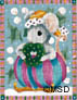 click here to view larger image of Woodland Ornament - Mouse (hand painted canvases)