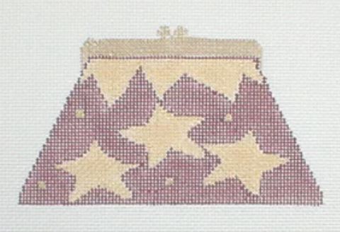 click here to view larger image of Stars Purse   (hand painted canvases)
