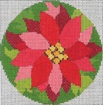 click here to view larger image of Poinsettia (hand painted canvases)