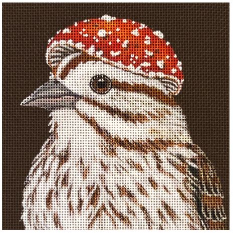 click here to view larger image of Will the Song Sparrow (hand painted canvases)