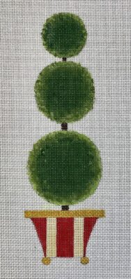 click here to view larger image of Topiary (hand painted canvases)