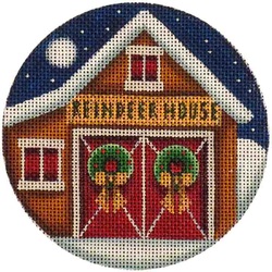 click here to view larger image of Reindeer House (hand painted canvases)