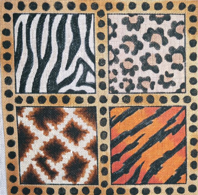 click here to view larger image of Wild Animal Skins (hand painted canvases)