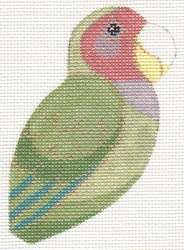 click here to view larger image of Clip On Bird - Love Bird (hand painted canvases)
