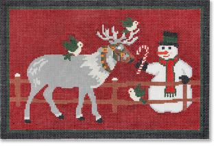 click here to view larger image of Reindeer Paddock (hand painted canvases)