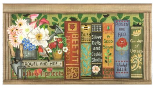 click here to view larger image of Garden Books (hand painted canvases)