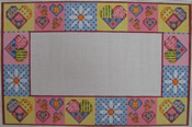 click here to view larger image of Quilt (hand painted canvases)