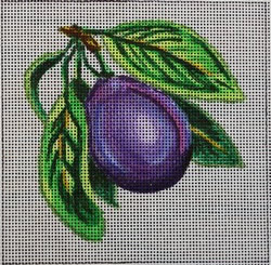 click here to view larger image of Small Plum (hand painted canvases)