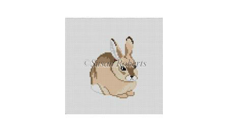 click here to view larger image of Rabbit   (hand painted canvases)