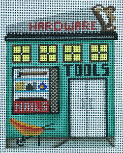 click here to view larger image of Building - Hardware Store (hand painted canvases)