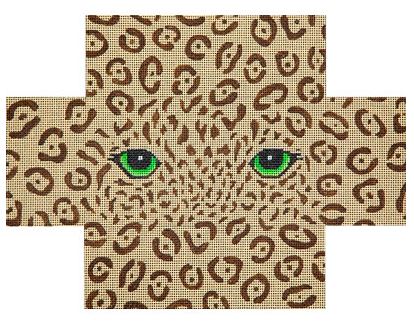 click here to view larger image of Leopard Eyes (hand painted canvases)