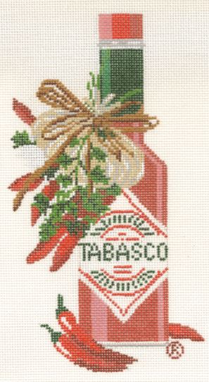 click here to view larger image of Tabasco w/Garlic (hand painted canvases)