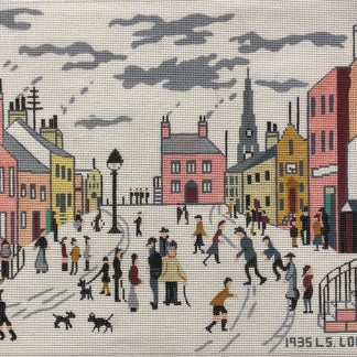 click here to view larger image of 1935 Lowry (hand painted canvases)